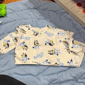 Bluey two piece set size 24 month new with tags